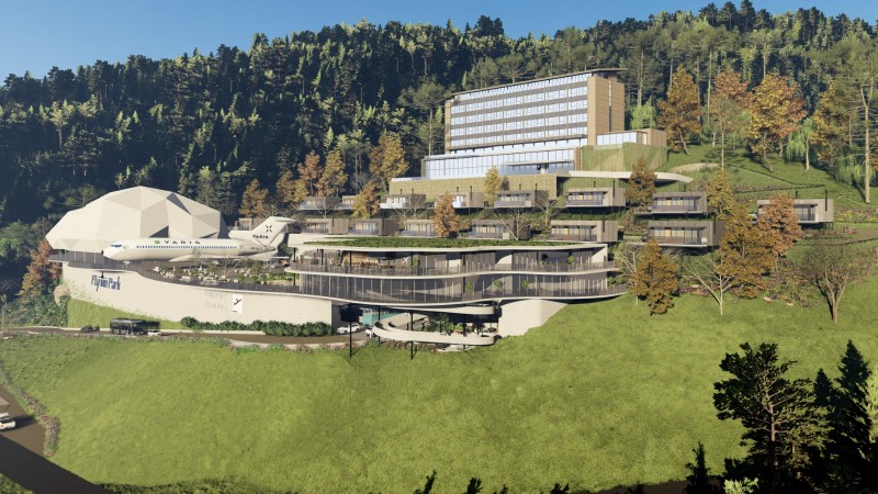 Projeto do Flying Park Memorial Varig