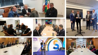 mosaico com fotos das agendas citadas no texto